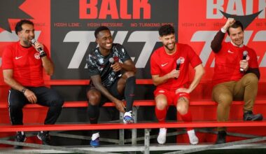 Team Canada's jerseys for the FIFA World Cup are here