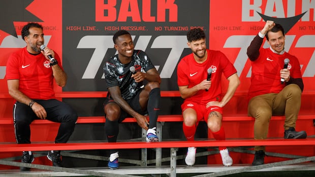 Team Canada's jerseys for the FIFA World Cup are here