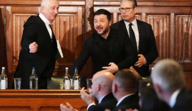 As Trump sneers at Nato, Zelensky builds alliances with UK, Middle East and Europe