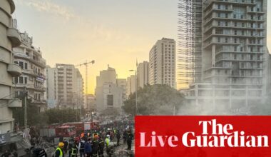 Middle East crisis live: Israel strikes central Beirut and claims to have killed Iran’s intelligence minister overnight | US-Israel war on Iran