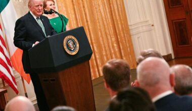 Ship traffic in Strait of Hormuz has plunged. The White House response keeps shifting.