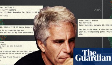 Jeffrey Epstein’s elite relationships visualised: the banker, the economist and the director | Jeffrey Epstein