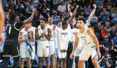 huddle vs. VCU, NCAA first round