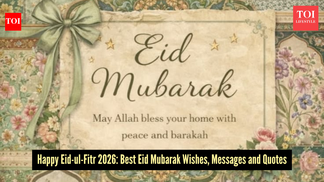 Eid Wishes & Messages: Happy Eid-ul-Fitr 2026: Eid Mubarak Wishes, Messages, Quotes, and Images for Sharing on Facebook and WhatsApp |