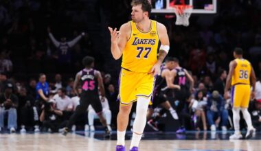 Luka Doncic puts up 60 vs. Heat as Lakers' win streak hits 8