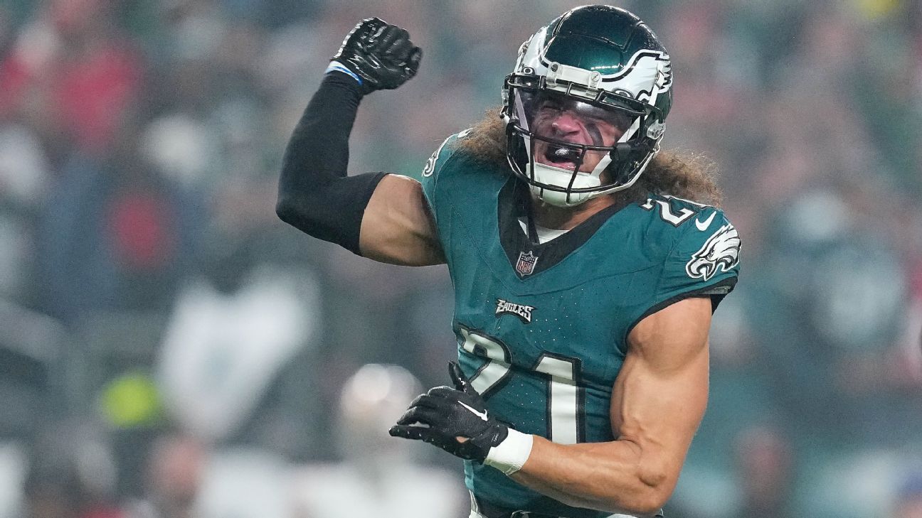 Falcons acquire safety Sydney Brown from Eagles