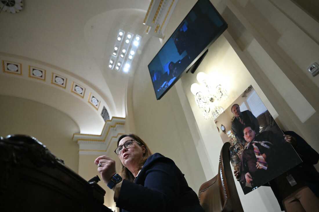U.S. Representative Julie Johnson, Democrat of Texas, speaks during a House Committee on Homeland Security hearing on Oversight of the Department of Homeland Security in February 2026.