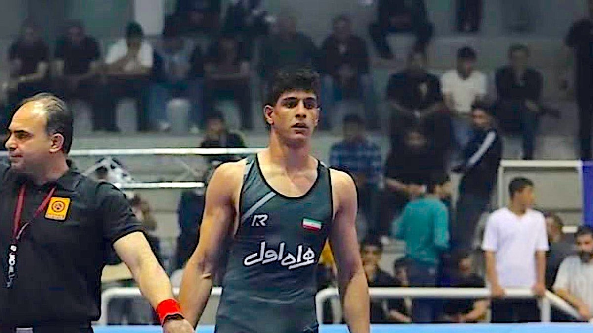 Iranian wrestler Saleh Mohammadi