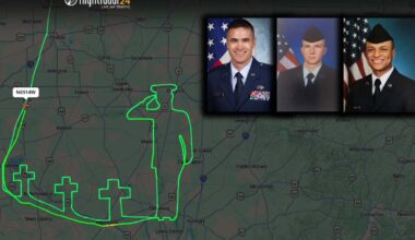 Flight path in Ohio salutes 3 fallen service members in Iran war