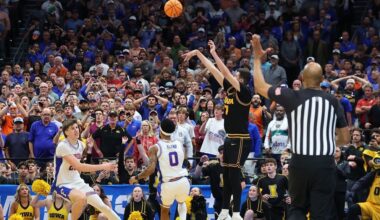 Iowa takes down No. 1 Florida in NCAA tournament thriller