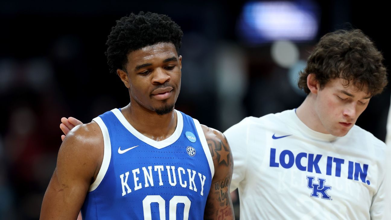 Kentucky suffers worst tourney loss since '72 vs. Iowa State
