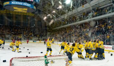 Ice Hockey 2026 Big Ten Tournament Champions Team Photo