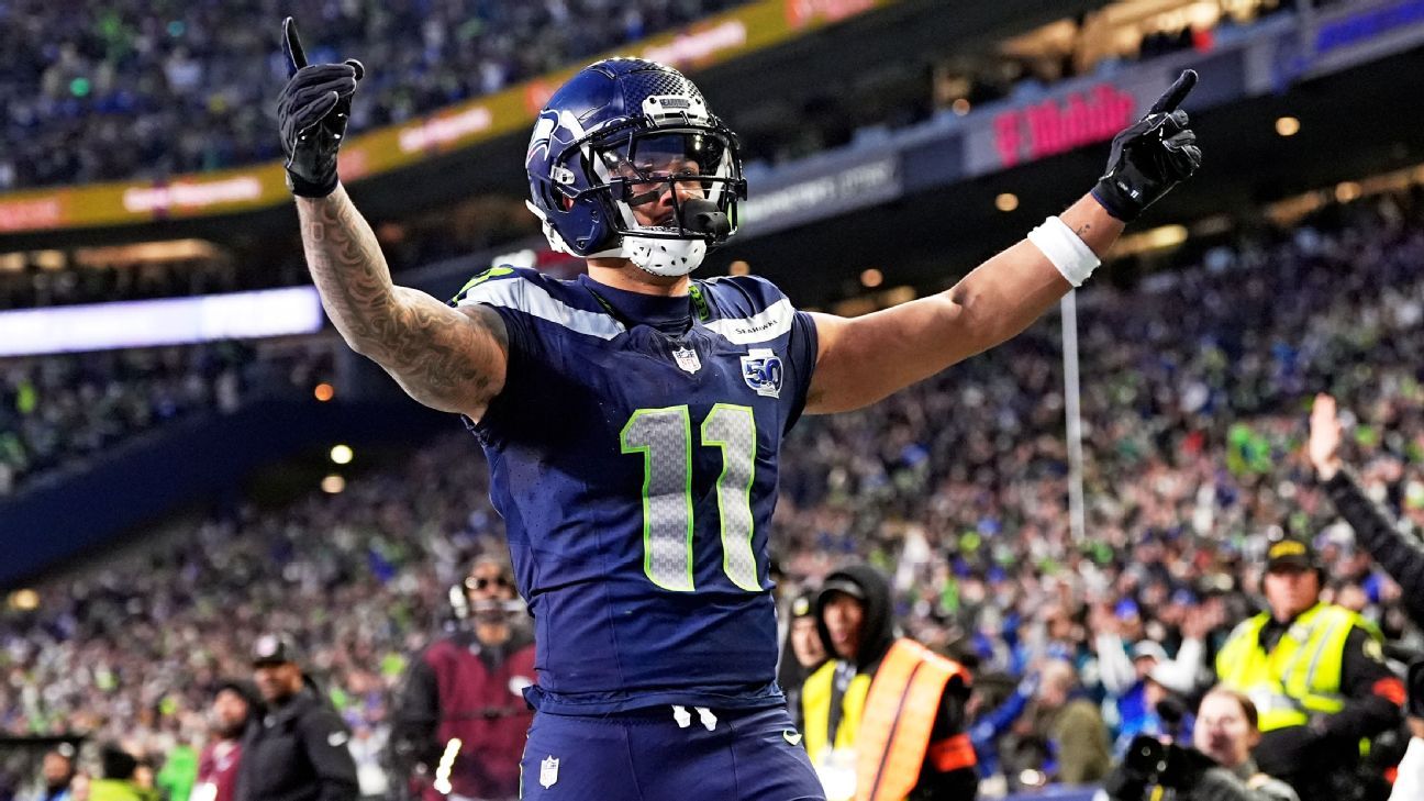 Sources: Seahawks' Jaxon Smith-Njigba agrees to record extension