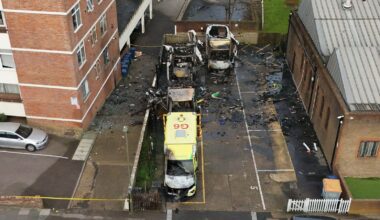 PM condemns 'horrific antisemitic attack' as four ambulances run by Jewish community set on fire