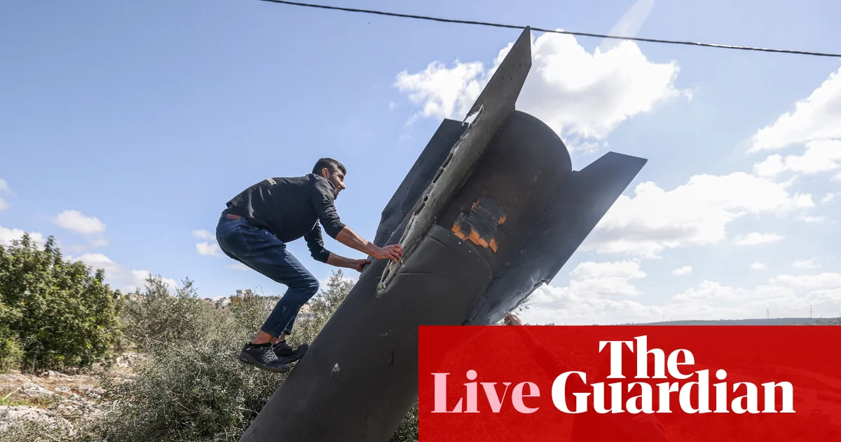 Middle East crisis live: Pakistan reportedly favouring Vance for role in possible US-Iran peace talks | US-Israel war on Iran