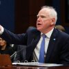 Minnesota Gov. Tim Walz testifies during a House Oversight and Government Reform Committee hearing in the U.S. Capitol Building on March 4 in Washington, D.C.