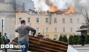 Russia launches 948 drones at Ukraine in largest attack over a 24-hour period - BBC