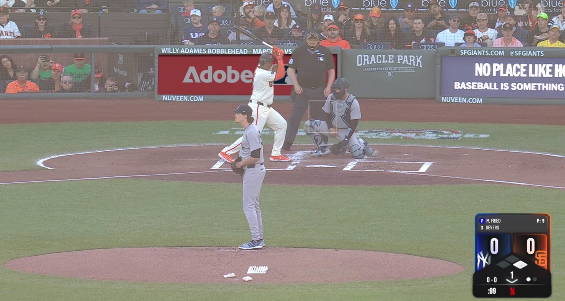 First SF Giants at-bats ruined by Netflix’s aggressive ad insertion