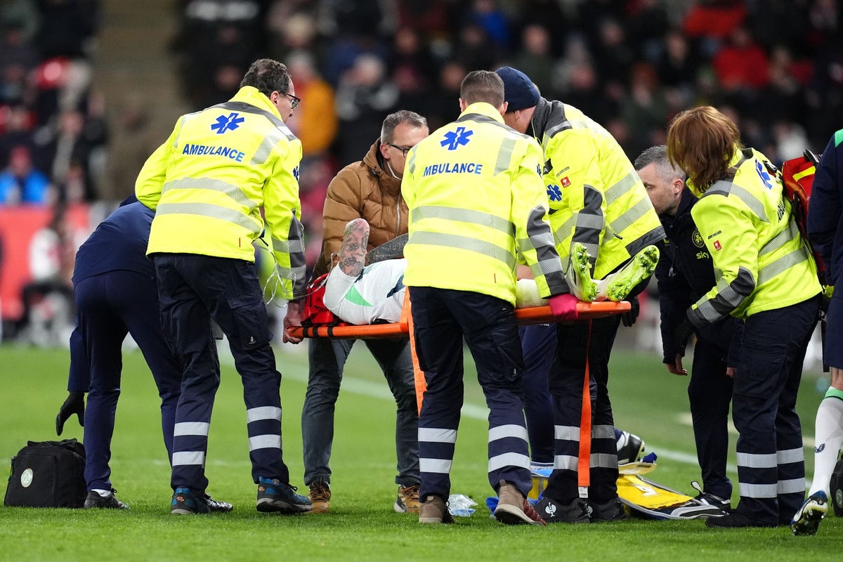 Ireland latest: Sammie Szmodics update issued after being ‘knocked out cold’ in World Cup defeat