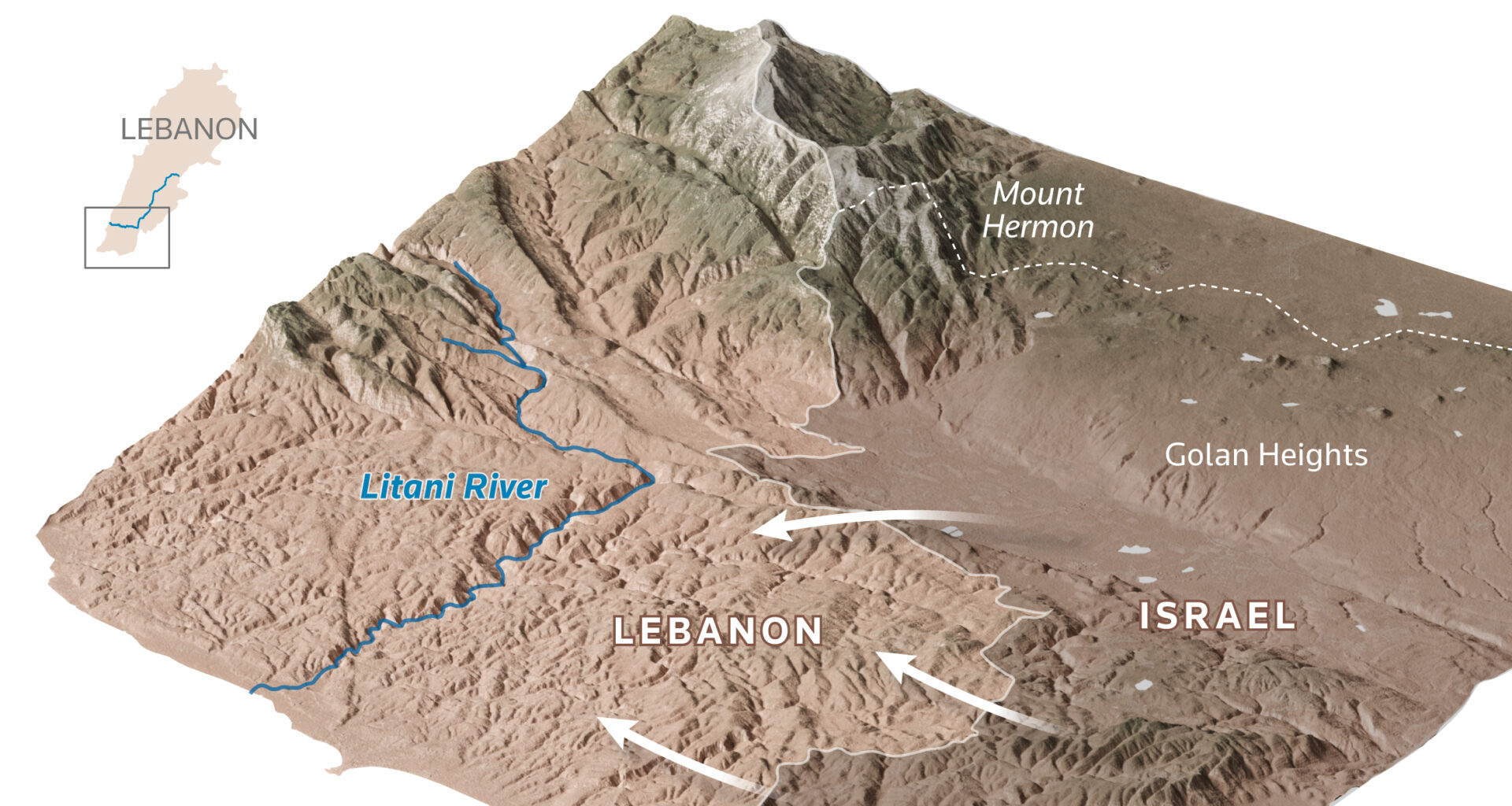 Israel's campaign to sever southern Lebanon in a new ‘buffer zone’