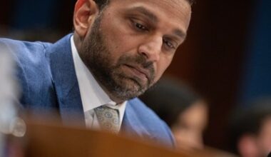 Pro-Iran hackers say they breached the FBI director’s email and posted contents online