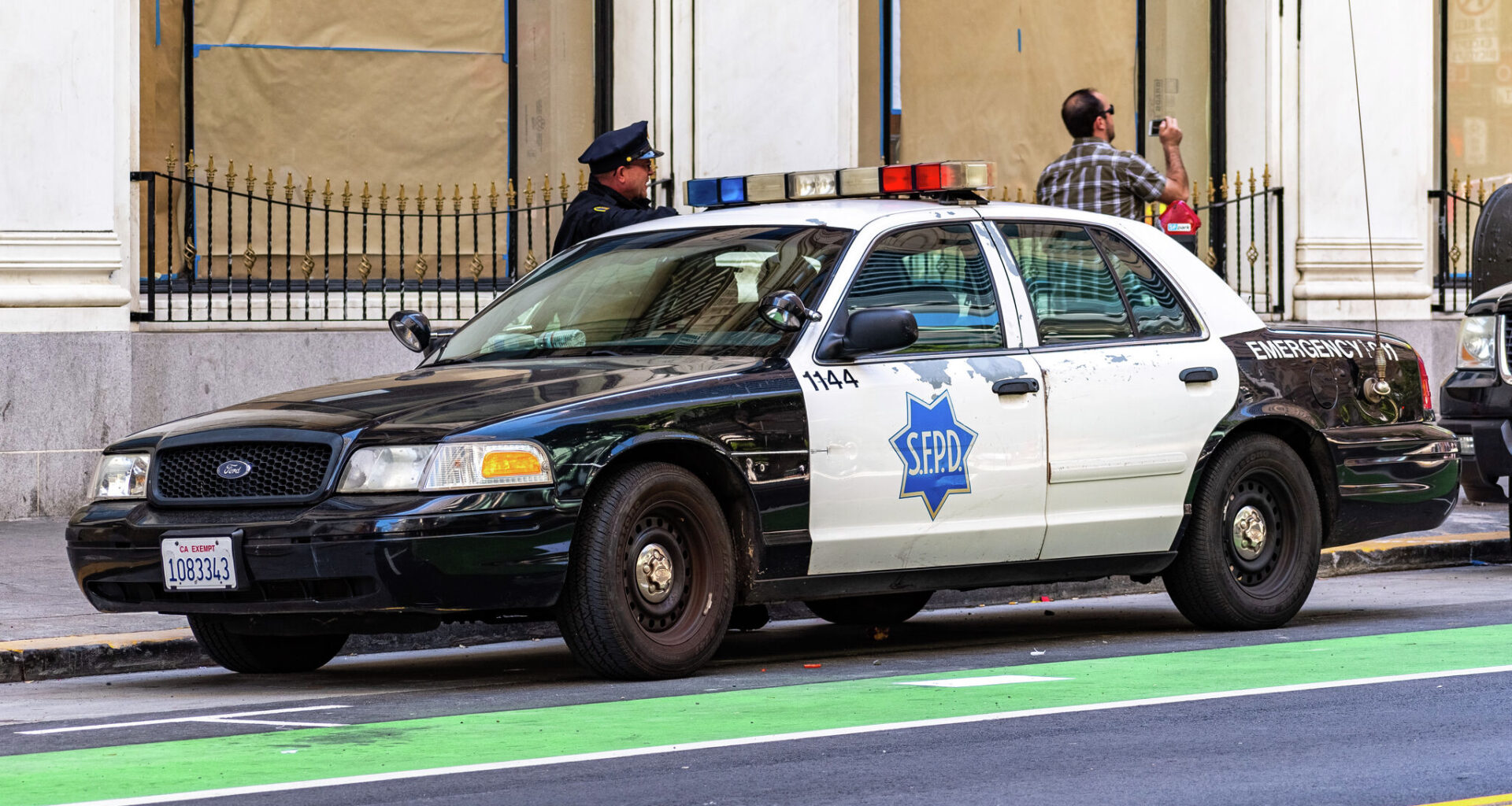 SF driver trying to park car plows into building