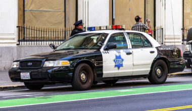 SF driver trying to park car plows into building