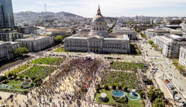 Thousands rally in Bay Area on global day of action