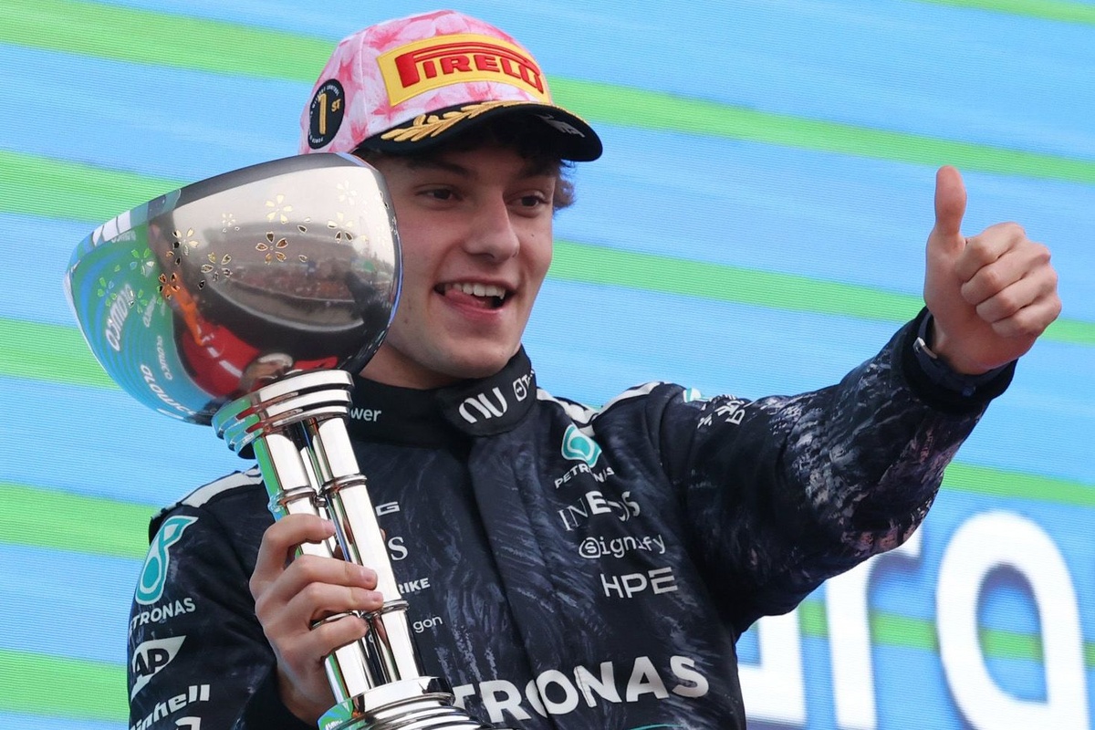 Safety car helps Antonelli to victory