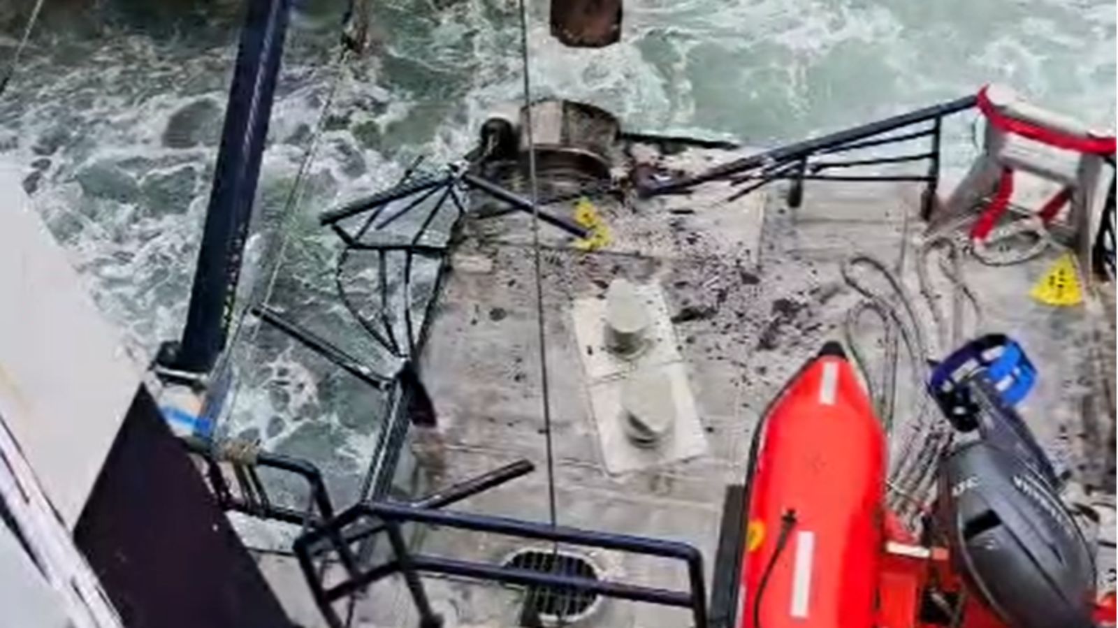 DFDS cancels Jersey to Saint-Malo sailings after passenger ferry crashes into St Helier Harbour ramp