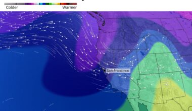 California’s warm spell is ending as rain, snow enter forecast