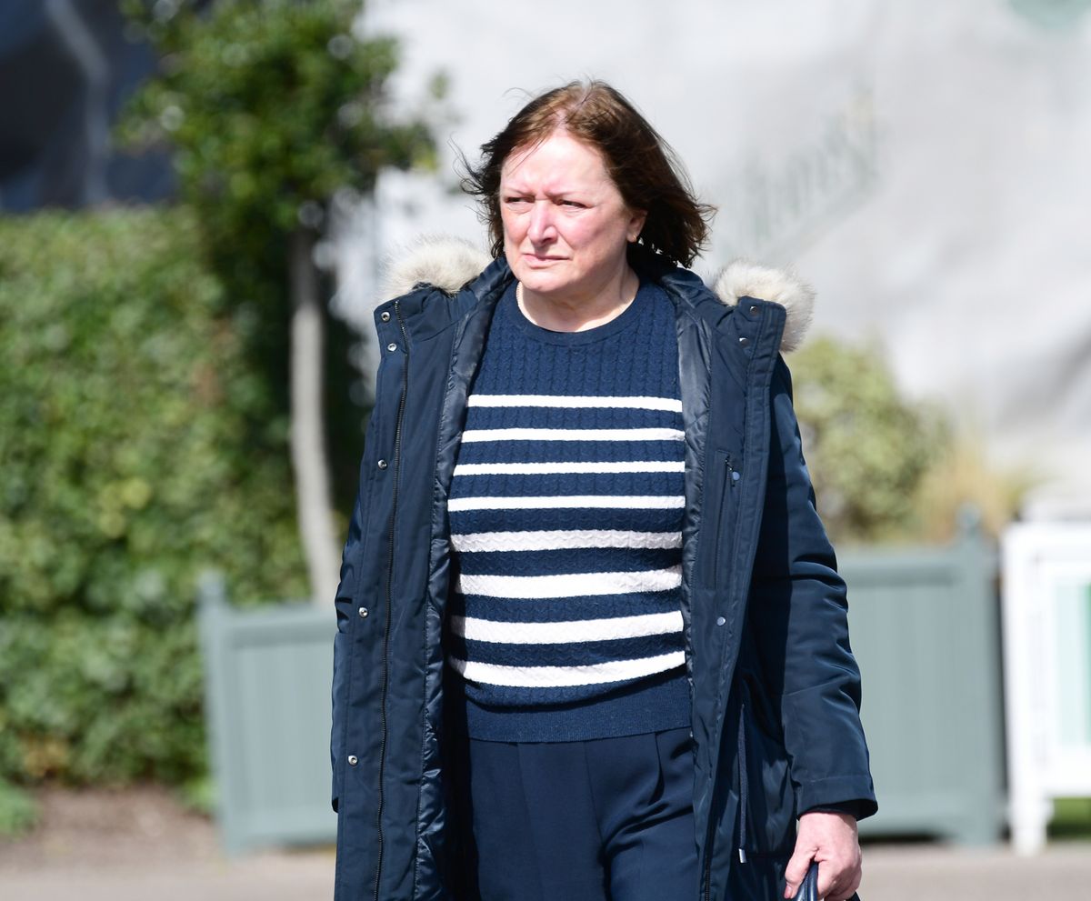 Barbara Roberts outside Liverpool Crown Court