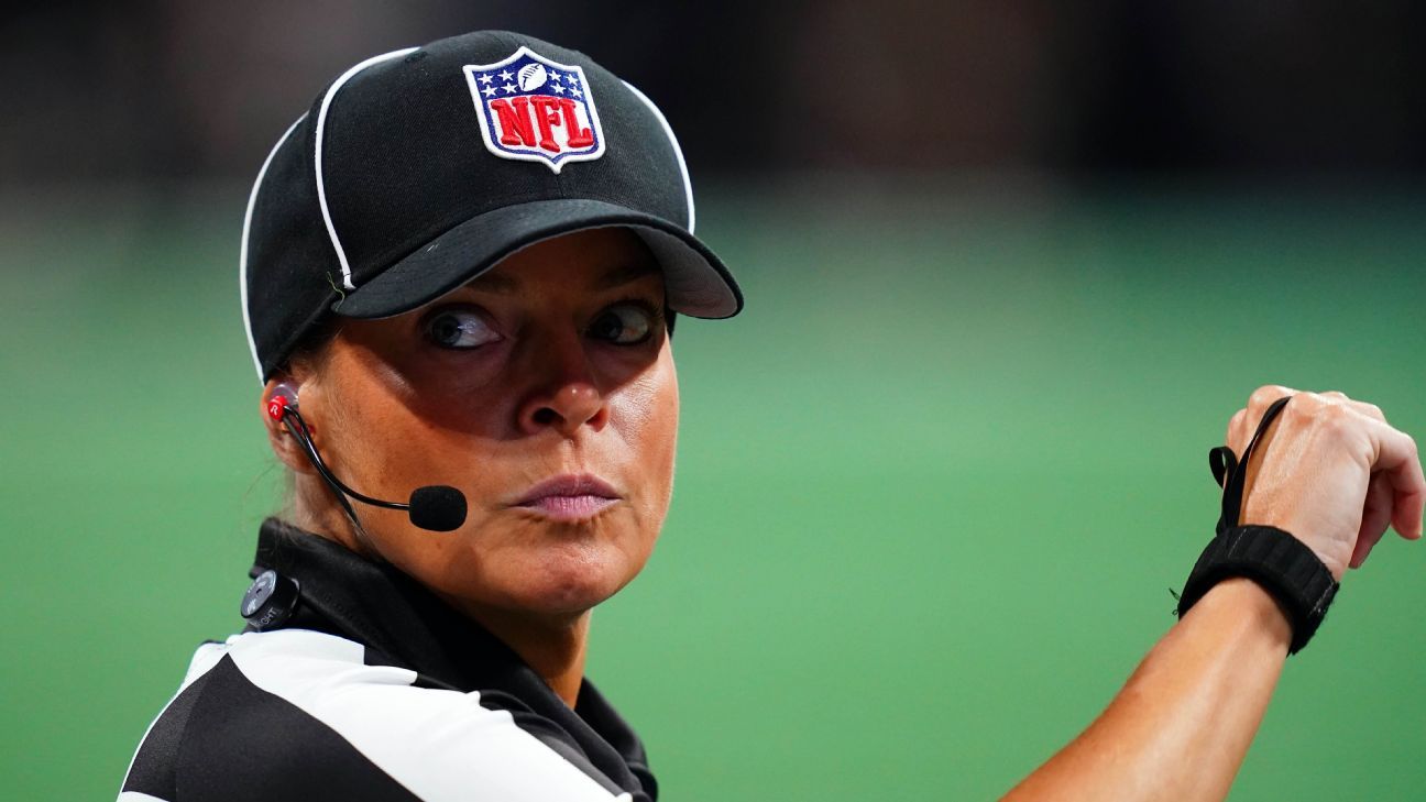 One of first women to officiate NFL games sues for reinstatement, damages