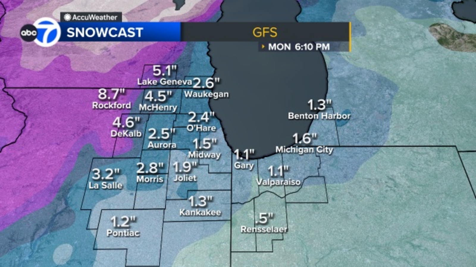 Chicago weather forecast: Potentially severe thunderstorms expected for Sunday before switch over to snow