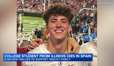James Gracey body found in Barcelona: Death of missing student from Elmhurst, Illinois was likely an accident, Spanish police say