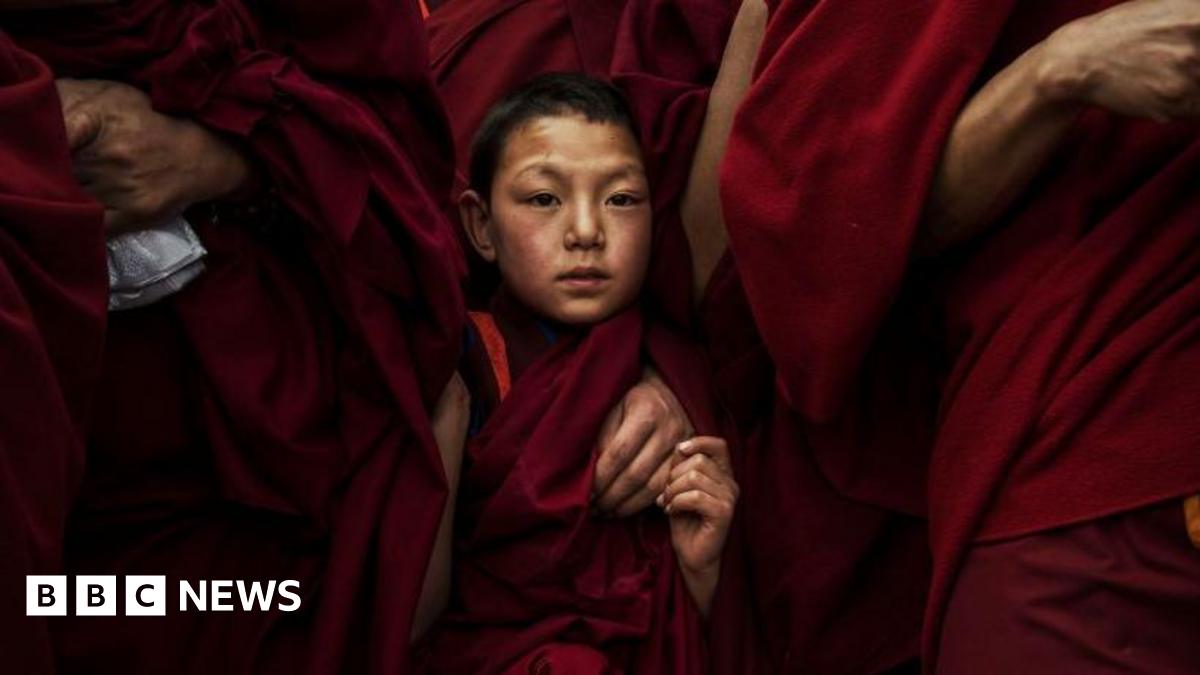 A young Tibetan Buddhist Monk