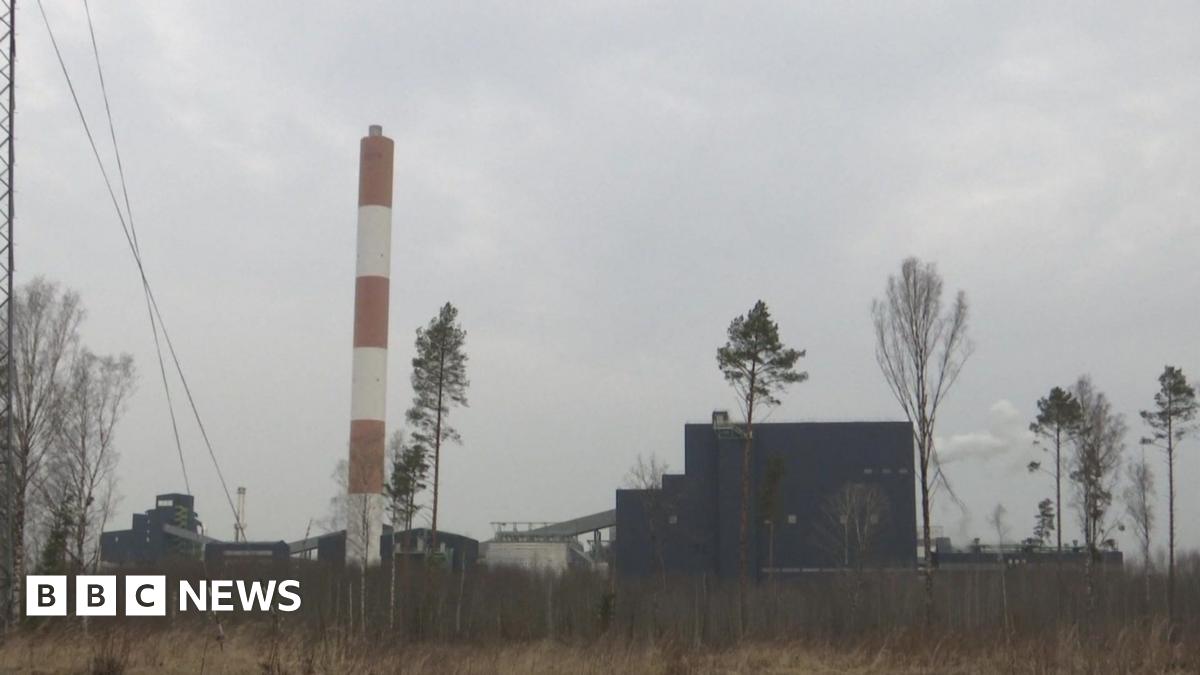 A power plant on an overcast day