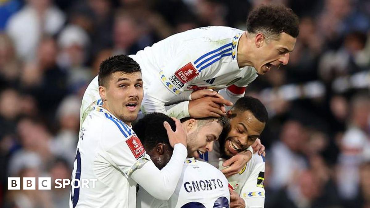 Leeds 3-0 Norwich - Premier League side progress to FA Cup quarter-final