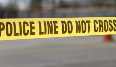 Police tape in Washington, D.C.