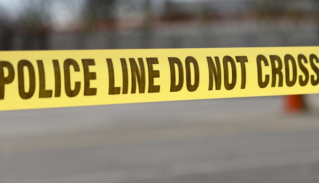 Police tape in Washington, D.C.