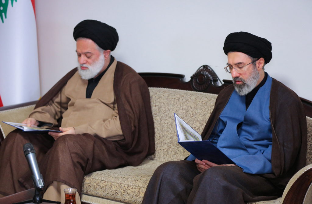 Mojtaba Khamenei visits Hezbollah's office in Tehran