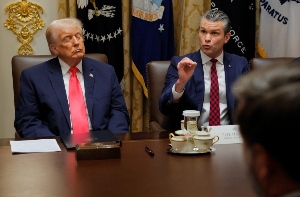 U.S. President Donald Trump at the White House in Washington