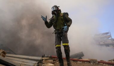 Israeli strikes in Beirut as Hezbollah launches drones at Israel | Israel-Iran conflict