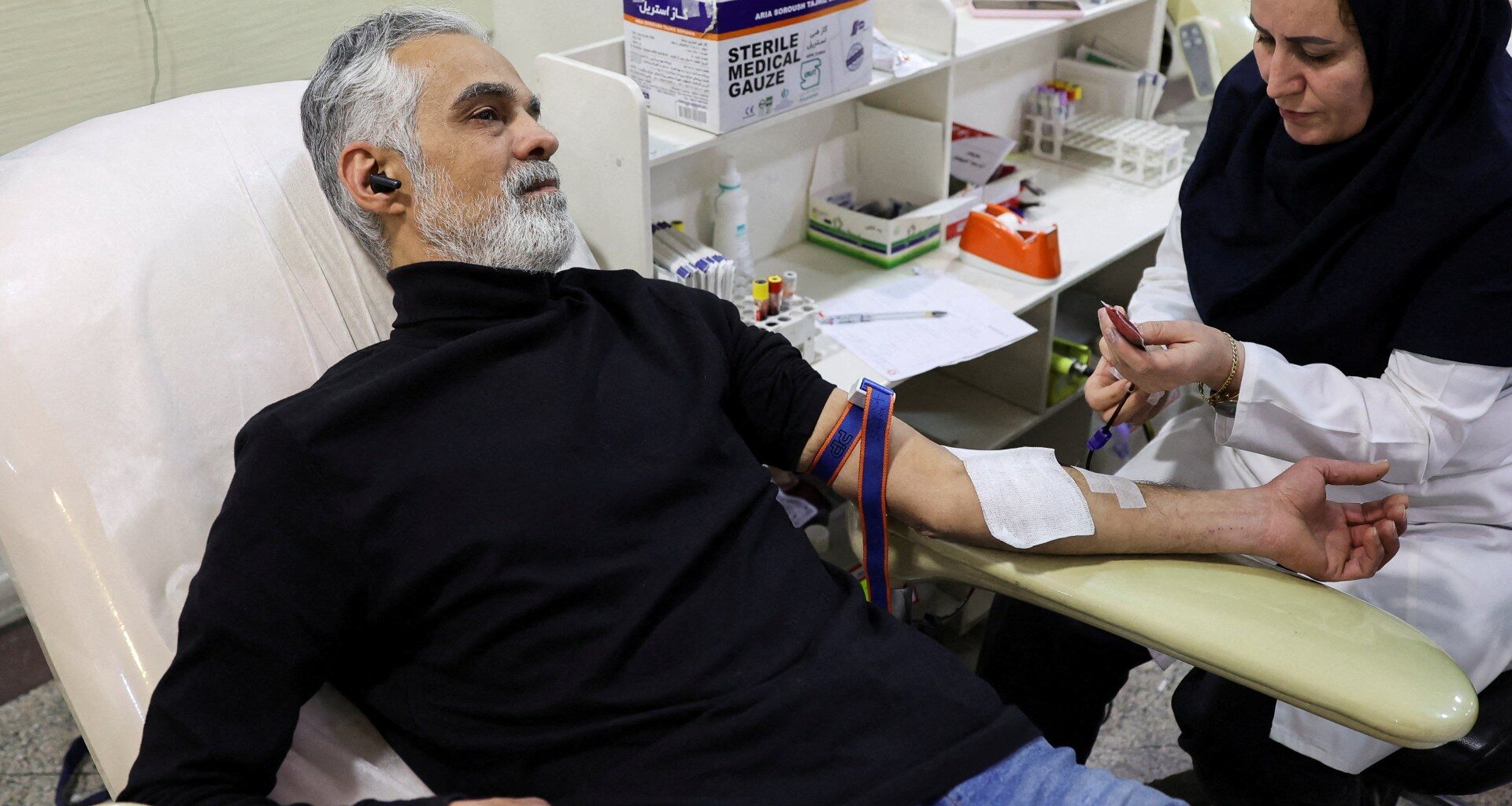 Tehran residents donate blood amid ongoing US-Israel attacks on Iran | Health