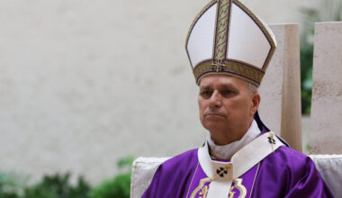 Pope Leo celebrates Mass at the Parish of Saint Mary of the Presentation in Rome