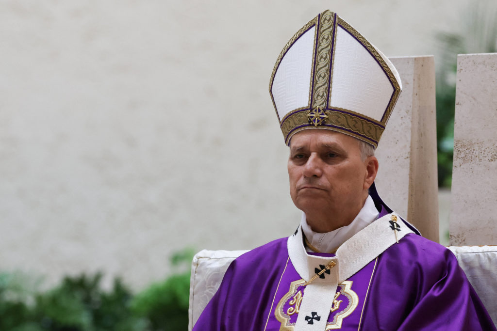 Pope Leo celebrates Mass at the Parish of Saint Mary of the Presentation in Rome