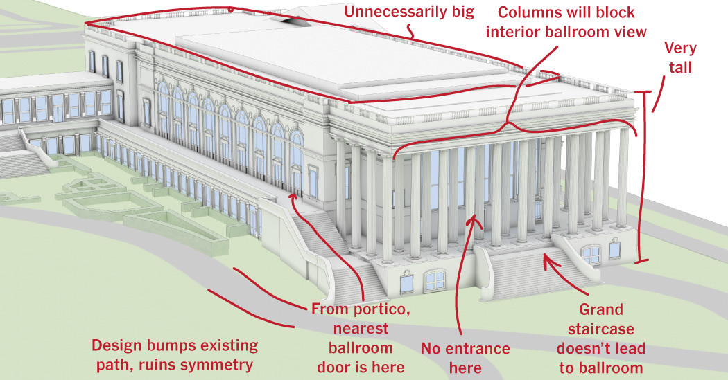 Trump’s Ballroom Design Has Barely Been Scrutinized