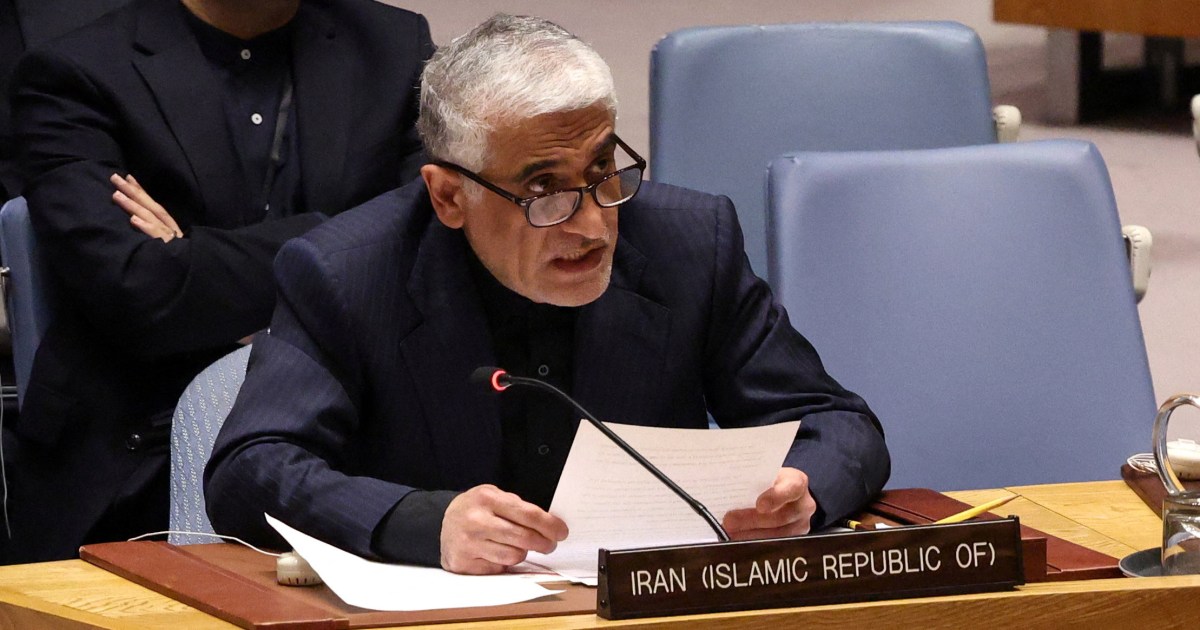 UN Security Council adopts resolution condemning Iran’s attacks in the Gulf | US-Israel war on Iran News