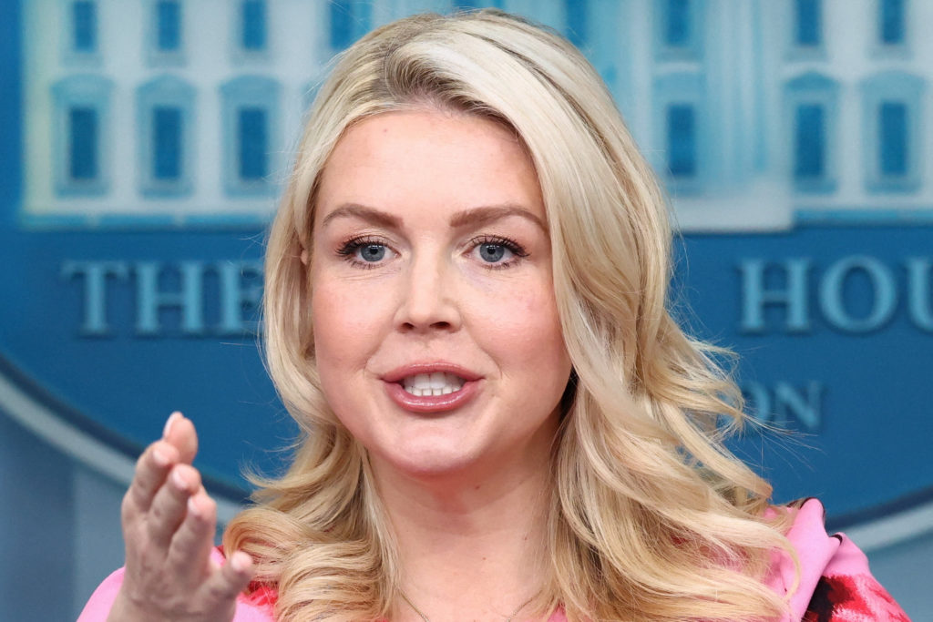 WATCH: Leavitt won't comment on reports U.S. landmines have been spotted in Iran