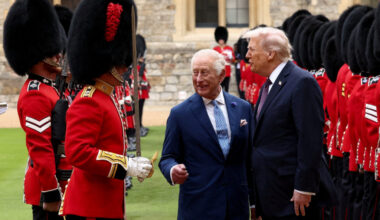 FILE PHOTO: U.S. President Trump's state visit to Britain